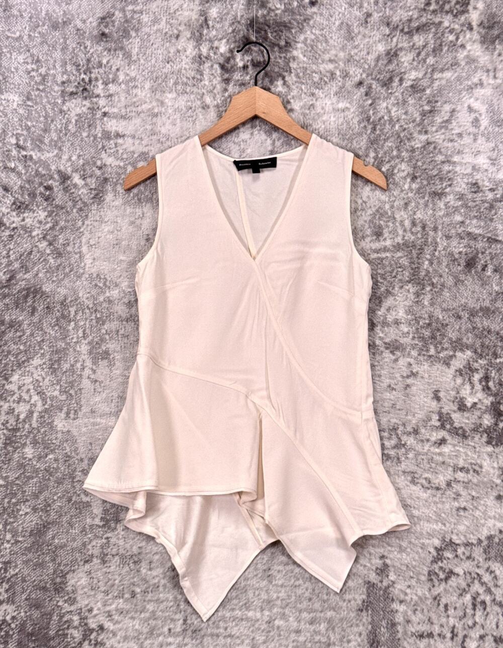 Proenza Schouler Top 4 Womens Sleeveless Asymmetrical Blouse